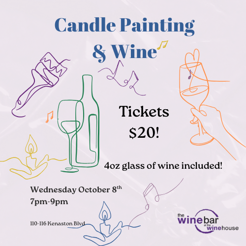 Candle Paint Night- October 8th 7pm-9pm