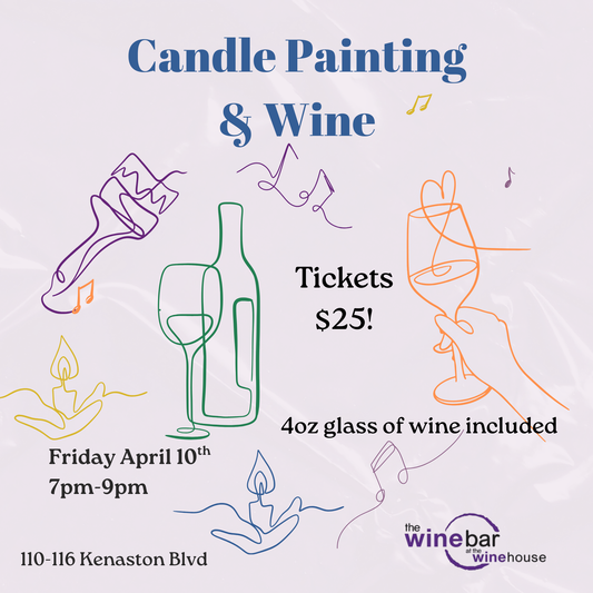 Candle Paint Night- April 10th 7pm-9pm