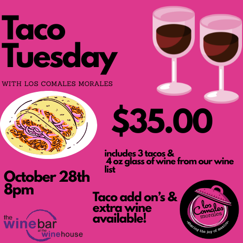 Taco Tuesday - October 28th 8pm